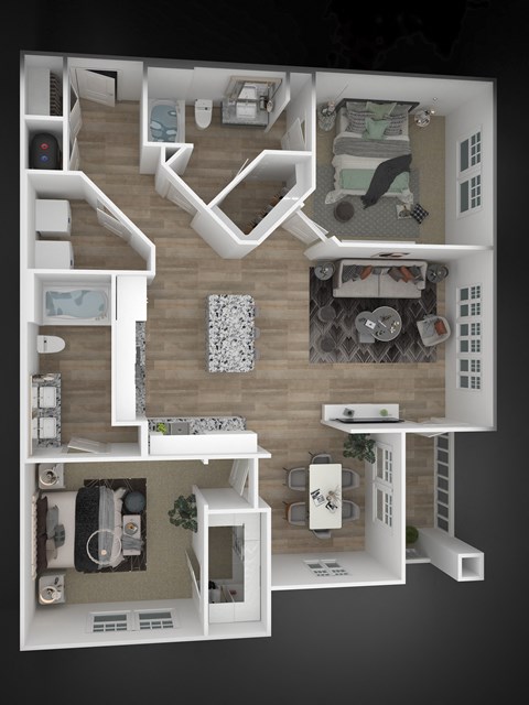 2600 S Blue Angel Parkway 1-3 Beds Apartment for Rent - Photo Gallery 55